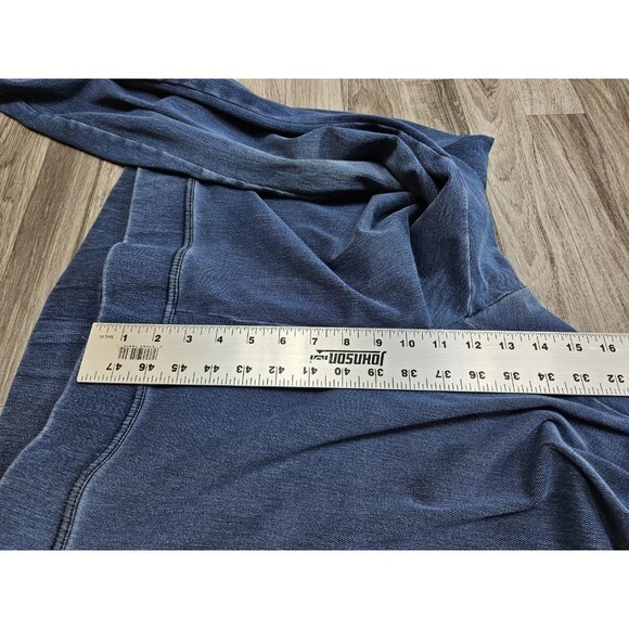 Lands End Pants Womens 3X (24W - 26W) Blue Pull On Stretch Denim Jeggings Plus - Picture 10 of 11